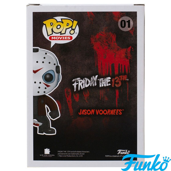Funko POP #01 Movies Friday the 13th Jason Voorhees Figure